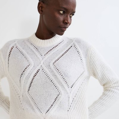 Pull col rond MONOPRIX