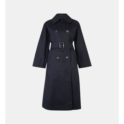 Trench Long Marius Oversize   Coton Biologique GALERIES LAFAYETTE