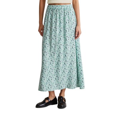 Jupe midi évasée en crêpe de viscose imprimé MARC O’POLO DENIM