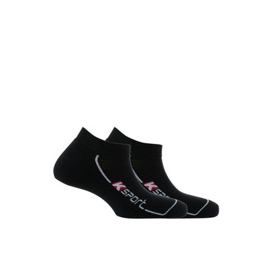 Pack 2 paires chaussettes invisibles sport KINDY