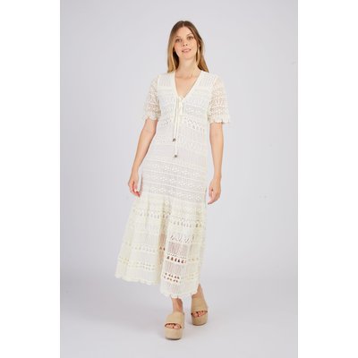 Robe longue unie en maille XIAMEN DERHY