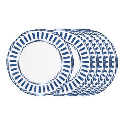 Assiette plate    27 cm (lot de 6)-NAPOLI TABLE PASSION