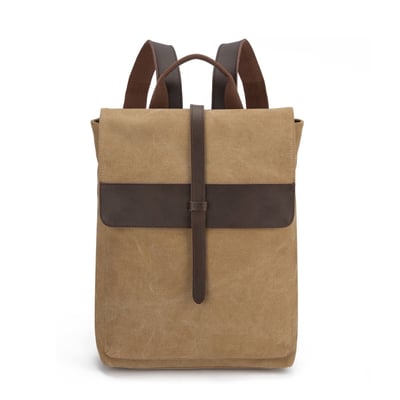 Sac à dos en toile et cuir BOTZARIS OH MY BAG