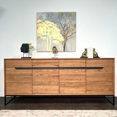 Buffet en bois de chêne brun PALERME PIER IMPORT