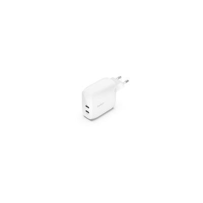 Chargeur 2x USB-C 30W Blanc BELKIN