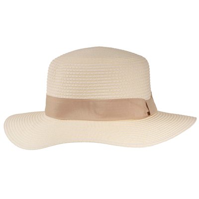 Chapeau bande beige ISOTONER