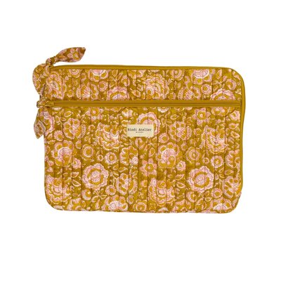 Pochette d'ordinateur en coton 15" Garda BINDI ATELIER