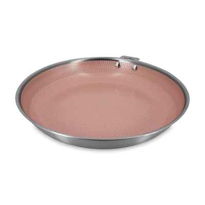 Poêle 30cm en acier inoxydable, AGLAE MENASTYL