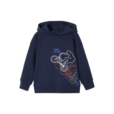 Sweat capuche motif BMX VERTBAUDET