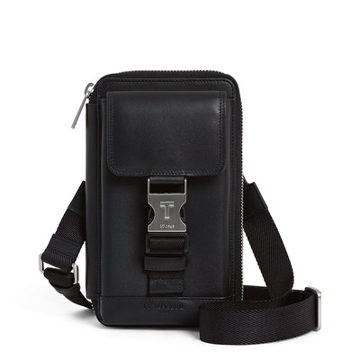 Etui téléphone en cuir lisse MAURICE LE TANNEUR
