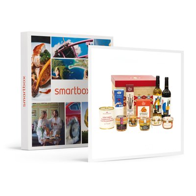 Coffret Gourmand : produits salés et sucrés livrés à domicile- SMARTBOX - Coffret Cadeau Gastronomie SMARTBOX