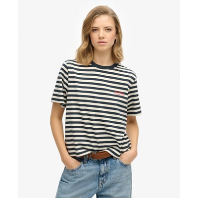 T-shirt rayé Country Club SUPERDRY