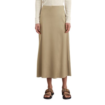 Jupe évasée en satin en viscose stretch MARC O'POLO