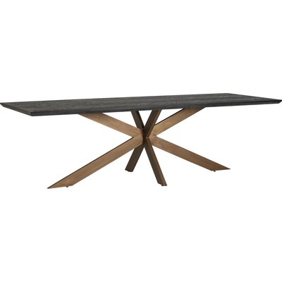 Table à manger en chêne et métal, Blackbone RECOLLECTION