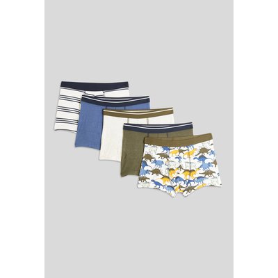 Lot de 5 boxers imprimés, contenant du coton BIO, certifié OEKO-TEX MONOPRIX KIDS