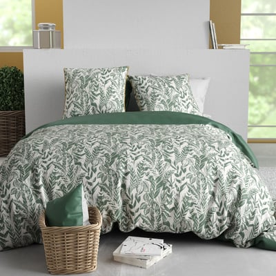 Parure housse de couette en coton, Mangrove C DESIGN HOME TEXTILE