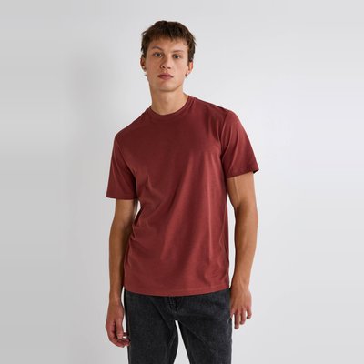 T-shirt manches courtes col rond en coton BIO GOTS MONOPRIX