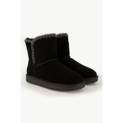 Bottines en cuir d'agneau, cuir suédé ARA