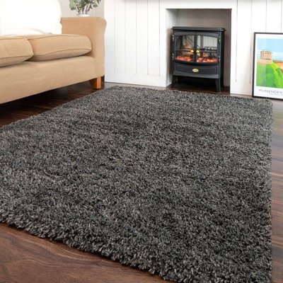 Tapis de shaggy, aspect laineux, ASPEN KUKOON RUGS