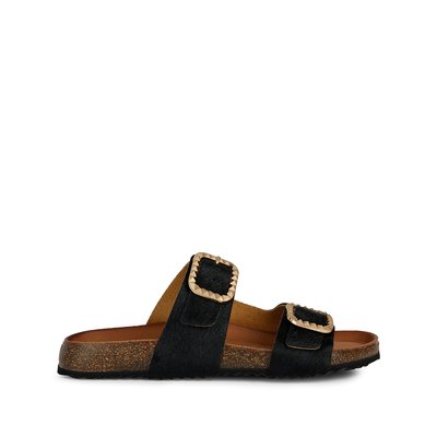New Brionia Suede Mules GEOX