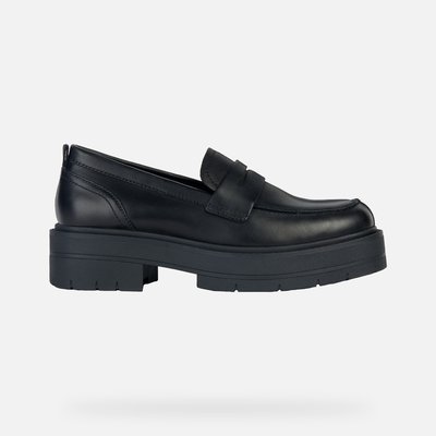 Mocassins cuir respirants Spherica EC7 GEOX