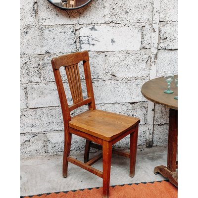 Chaise de bureau en bois Claude N°618 - Bon état DEBONGOUT