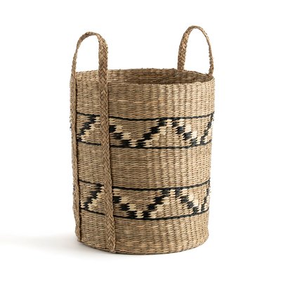 Panier haut et rond en herbier, Zac LA REDOUTE INTERIEURS