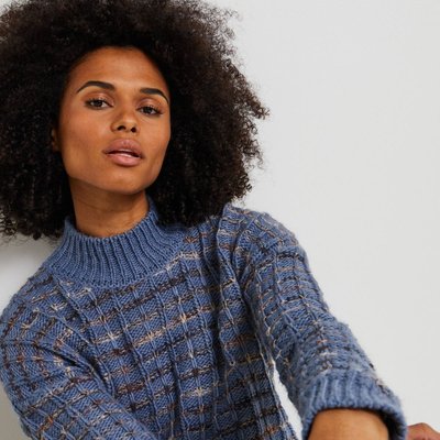 Col roule raye femme La Redoute