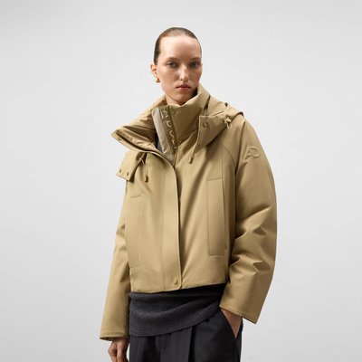 Parka courte à capuche ADOLFO DOMINGUEZ