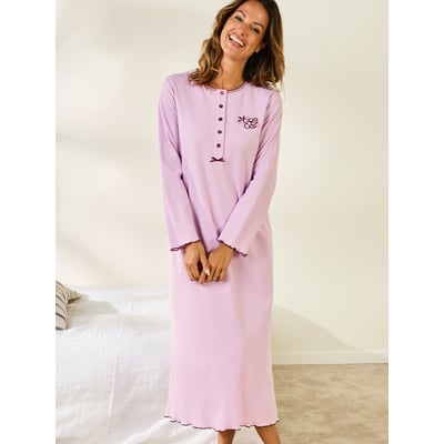 Chemise de nuit longue coton DAXON