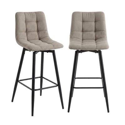 Tabourets en lot de 2 en tissu - SIA CALICOSY
