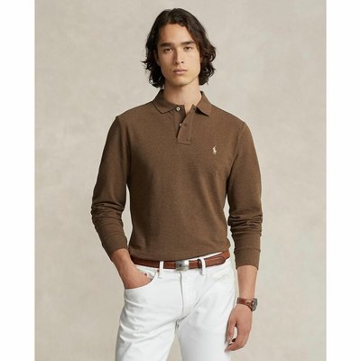 Polo manches longues droit custom fit POLO RALPH LAUREN