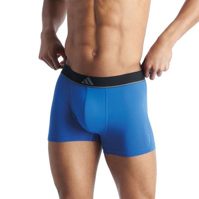Set of 3 Plain Active Micro Flex Eco Boxer Shorts ADIDAS SPORTSWEAR