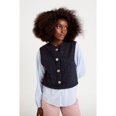 Pull chemise 2-en-1 CACHE CACHE