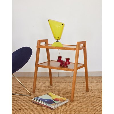 Table d'appoint moderniste années 50 Hanna N°1356 - Bon état DEBONGOUT