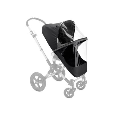 Protection pluie hautes performances NOIR pour poussettes Buagboo Fox/Cameleon/Lynx BUGABOO