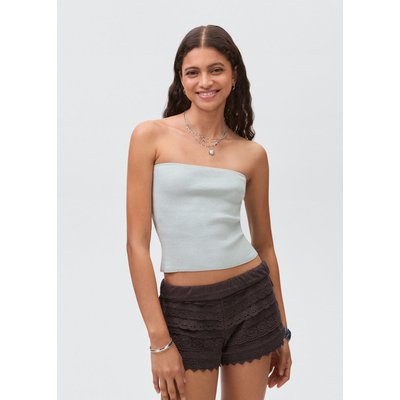 Top bustier maille MANGO TEEN