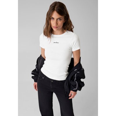 T-Shirt Avec Logo Brodé GUESS JEANS