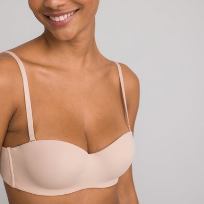 Soutien-gorge bandeau en microfibre-Invisible LA REDOUTE COLLECTIONS