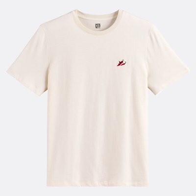 Crew Neck T-Shirt with Short Sleeves LA REDOUTE COLLECTIONS