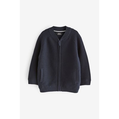 Bomber zippé avec col rond NEXT