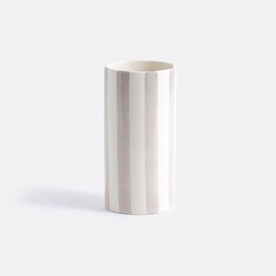 Jaoma Striped Ceramic Vase, H25cm LA REDOUTE INTERIEURS