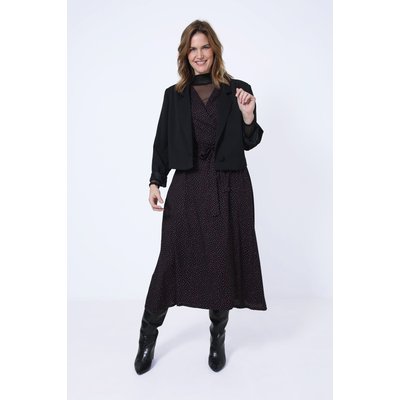 Robe longue de forme portefeuille JEAN-MARC PHILIPPE
