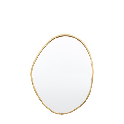 90cm Gold Organic Mirror SO'HOME