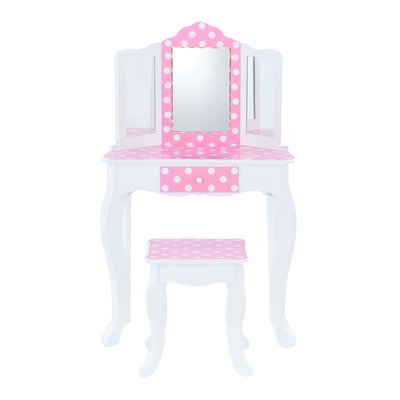 Coiffeuse Tabouret Enfant Miroir LED GISELE TEAMSON KIDS