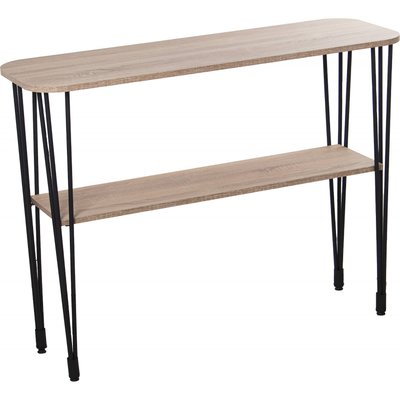 Console en bois, pieds métalliques RECOLLECTION