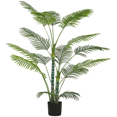 Palmier artificiel Plastique Vert HOMCOM