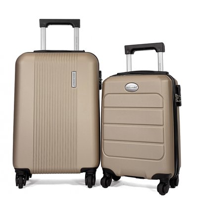 Lot 2 valises cabines rigides dont une 55cm et une underseat XS 45cm DAVID JONES