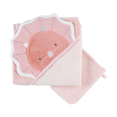 Cape de bain + gant NOUKIE'S