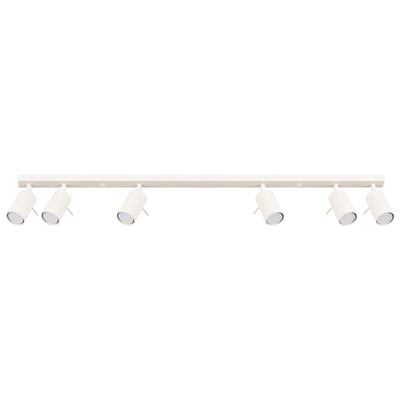 Plafonnier Acier Beige GU10 6 Ring EDEN